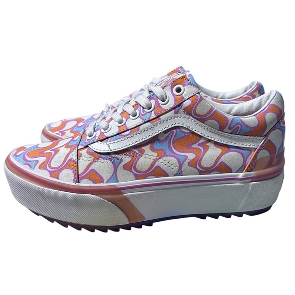 Vans Shoes - Vans Old Skool Stacked Sneaker UV Ink Peace Purple W Size 8.5, M 7 - VN0A4U154RP